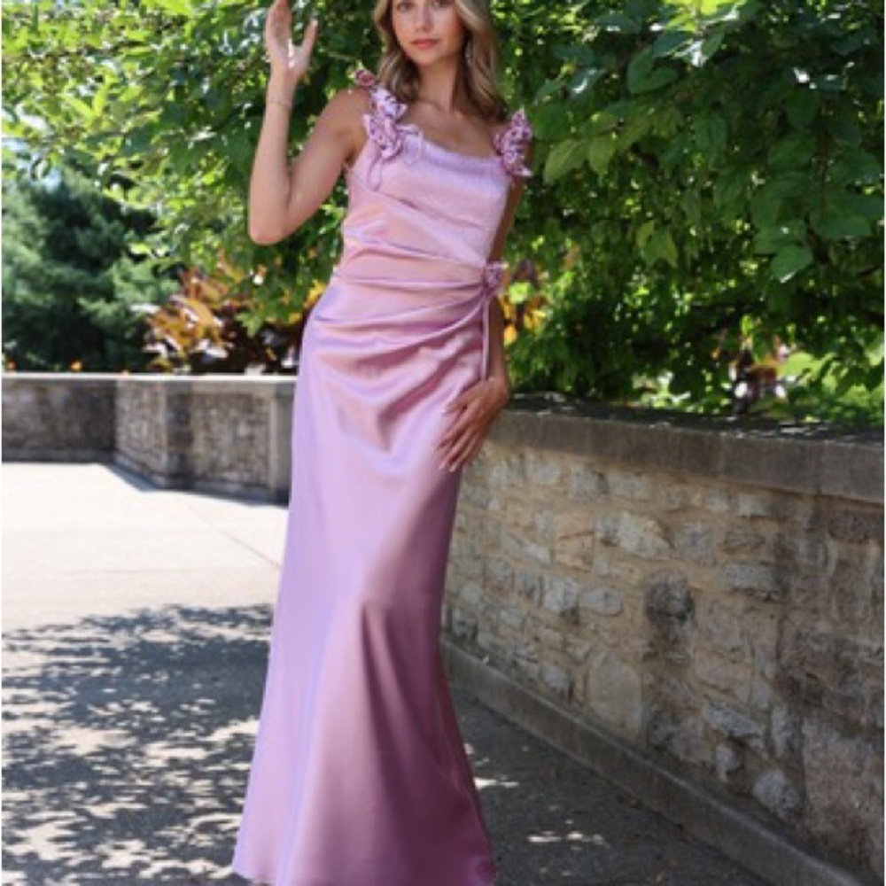 Wedding Guests Dress with Handmade Floral Details